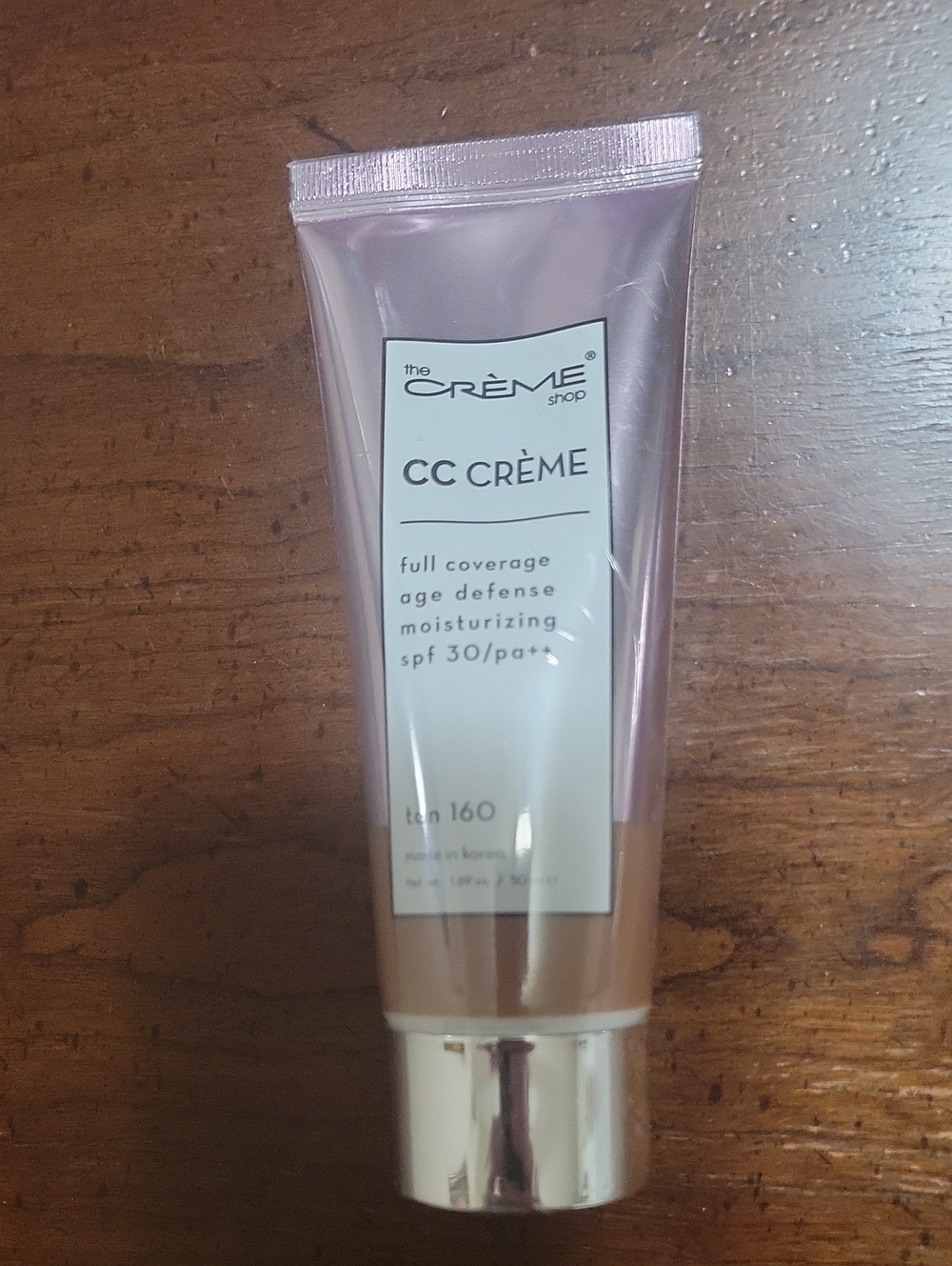 Creme shop cc cream tan 160